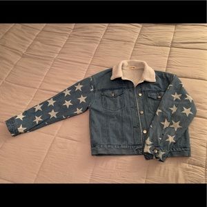 Fleece Lined Jean Jacket